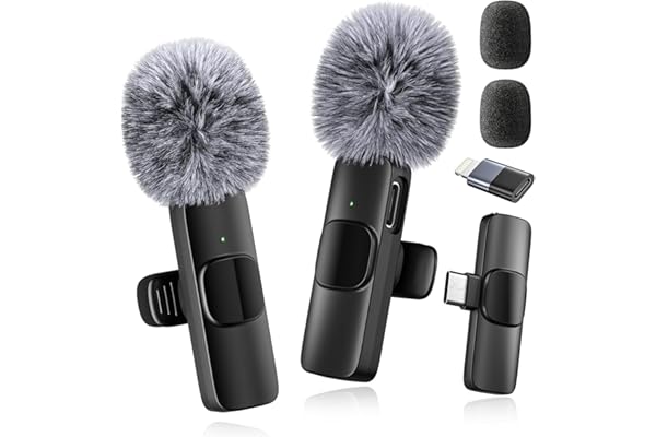 Voijump Mini Mic USB-C e Lightning